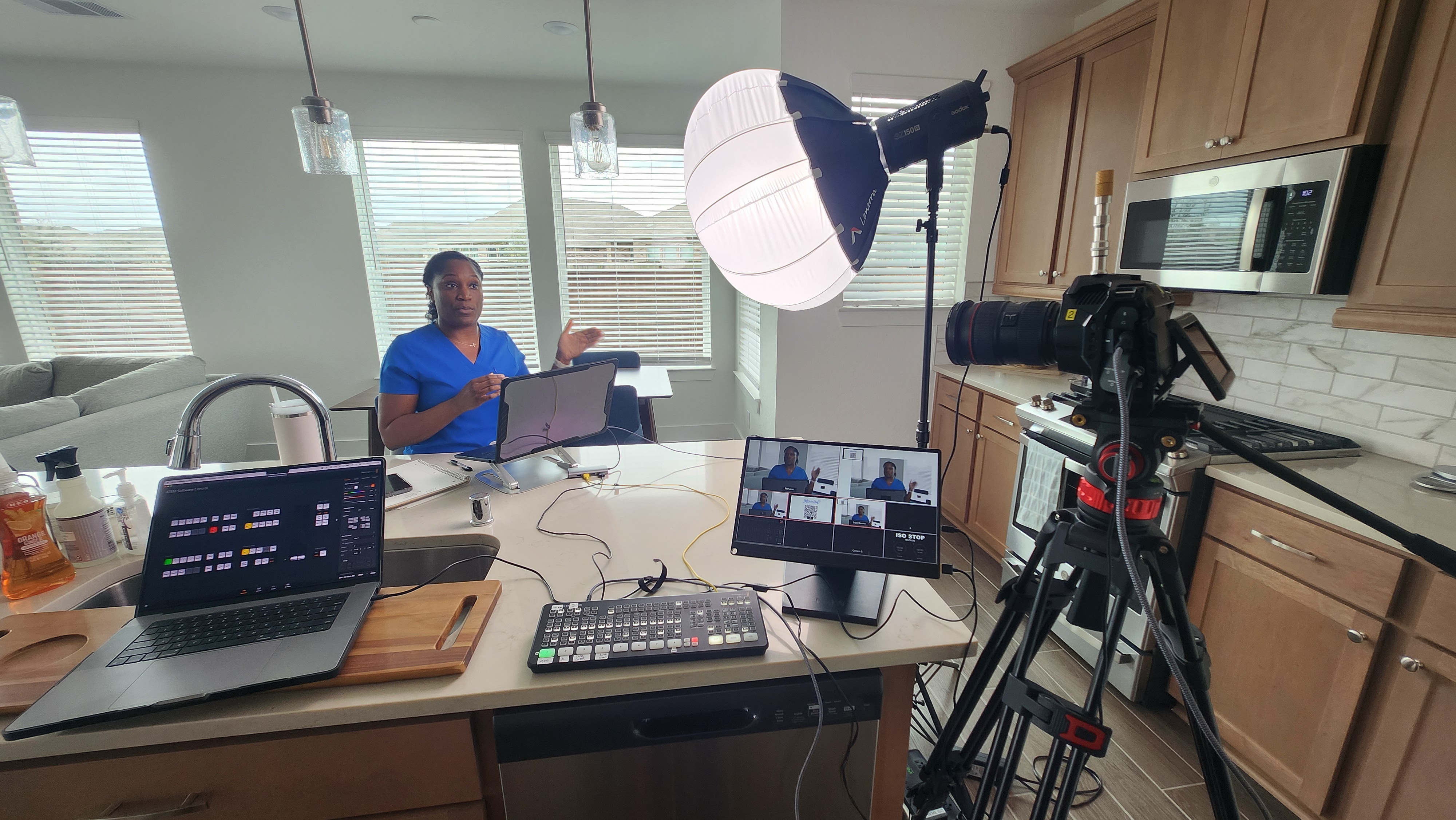 Mobile recording on location
